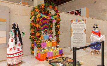 Tradición y memoria, puesta de altar en el Museo de Antropología de Xalapa.