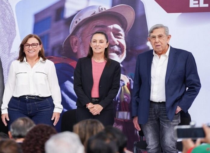 CUAUHTEMOC CARDENAS - CLAUDIA SHEINBAUM - ROCIO NAHLE (2)