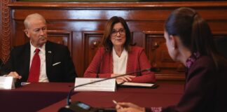 Claudia Sheinbaum recibe a Ronald Johnson tras diferencias por academia policial en Querétaro