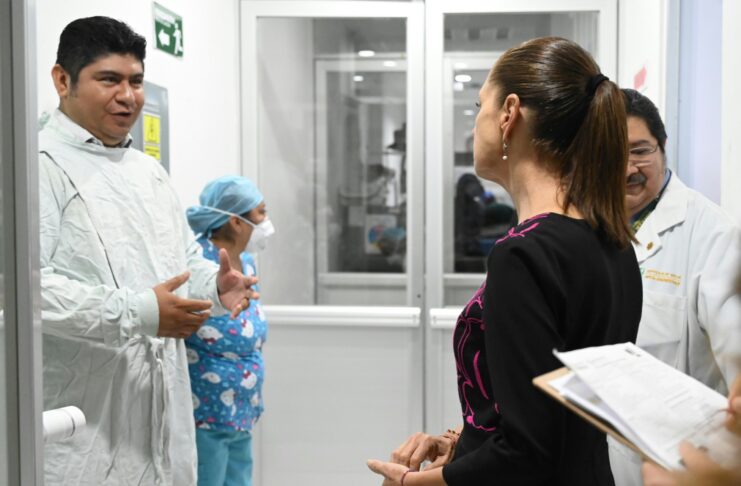Vamos a modernizar el sistema de salud; estamos para atender y resolver: presidenta sobre gira en centros y hospitales del IMSS Bienestar