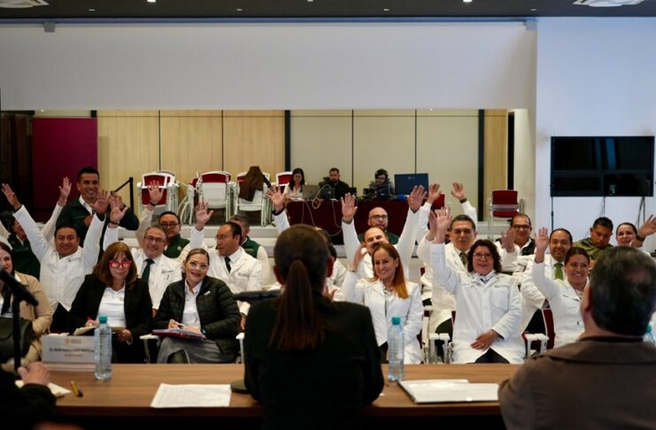 En Hidalgo, presidenta Sheinbaum inició gira por 24 estados para supervisar hospitales y centros de salud