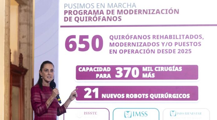 Presidenta Sheinbaum instruye realizar un verdadero diagnóstico en hospitales IMSS