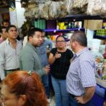 Daniela Griego encabezó recorrido de valoración de infraestructura en mercados de la ciudad