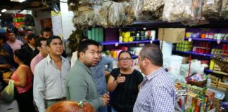Daniela Griego encabezó recorrido de valoración de infraestructura en mercados de la ciudad