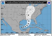 Isaías amenaza con formarse en el Golfo; Veracruz y Tamaulipas bajo vigilancia