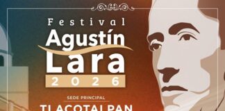 Invita SECVER al Festival Agustín Lara en Tlacotalpan y Boca del Río, los días 13 y 14 de noviembre
