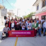 Autoridades municipales inauguran obra de pavimentación integral y ponen en marcha una más
