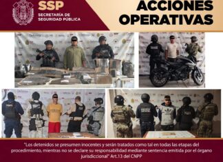 11 personas detenidas y casi 100 dosis de presuntas sustancias ilícitas, en acciones operativas