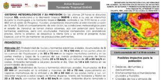 SPC desactiva la Alerta Gris; permanece un Aviso Especial por riesgo de deslaves y crecida de ríos