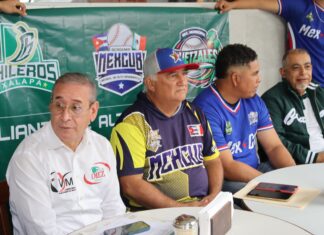 Firman convenio para apoyar a jóvenes beisbolistas de alto rendimiento en Xalapa
