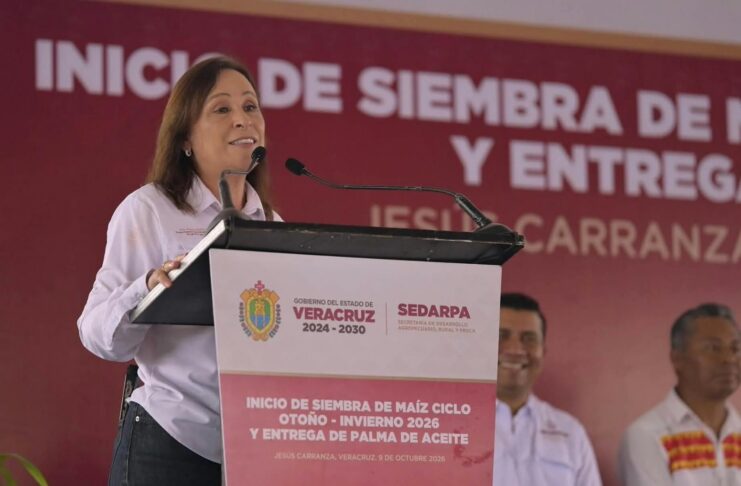 Ampliará Veracruz respaldo presupuestal a productores del campo en 2027: Rocío Nahle