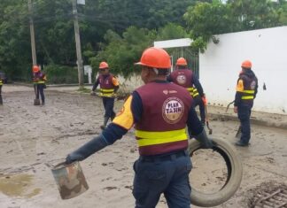 #Veracruz: Gobierno estatal atienden recuperación de viviendas afectadas por lluvias en Álamo