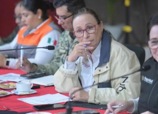 Veracruz despliega más de mil 600 elementos por inundaciones; alerta por creciente del río Uxpanapa.