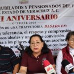 Jubilados del ISSSTE en Veracruz exigen garantizar seguro institucional para 2027