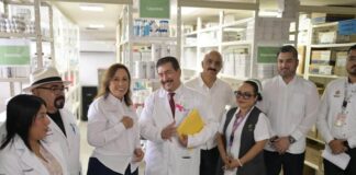 Refuerza Rocío Nahle abasto de medicamentos y confirma nuevo hospital IMSS Bienestar en Tuxpan