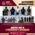 Operativos coordinados en Veracruz: 33 detenidos y seis presuntas víctimas de privación ilegal de la libertad
