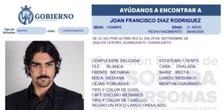 Hallan sin vida a Joan Francisco, estudiante de la Universidad de Guanajuato