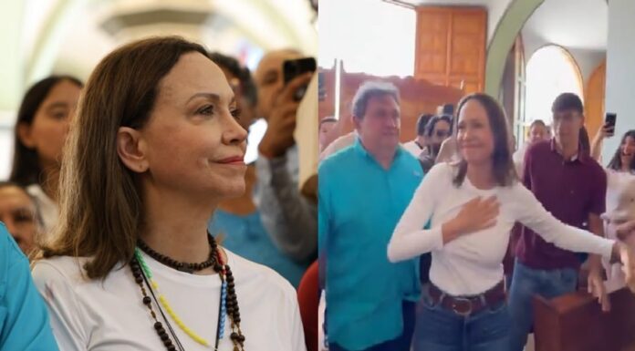 María Corina Machado regresa a Venezuela tras casi diez meses fuera y exige avanzar hacia elecciones