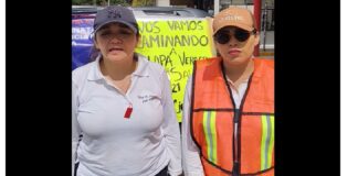 Denuncian presunto intento de privación de la libertad contra madre que camina desde CDMX a Xalapa