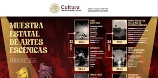 Invita la SECVER a disfrutar del teatro en la Muestra Estatal de Artes Escénicas