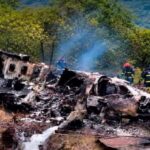 Dos personas muertas tras desplome de aeronave en Ixtlán del Río; refieren narcoatentado