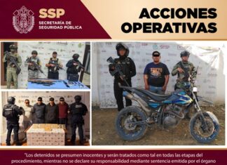 Detienen a presunto integrante de una célula delictiva durante operativos de fin de semana