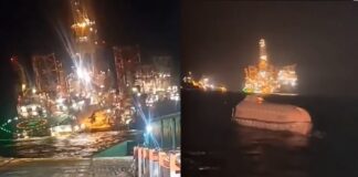 Se hunde plataforma petrolera Prospector 5 frente a Gabón; reportan un muerto y cuatro desaparecidos