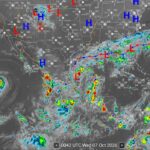 Depresión Tropical 9 se aleja de Veracruz; disminuirá potencial de lluvias: SPC