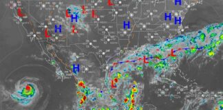 Depresión Tropical 9 se aleja de Veracruz; disminuirá potencial de lluvias: SPC