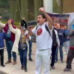 “¡Fuera el PAN!”: trabajadores del IMSS expulsan a Jorge Romero de su plantón y rechazan su respaldo político