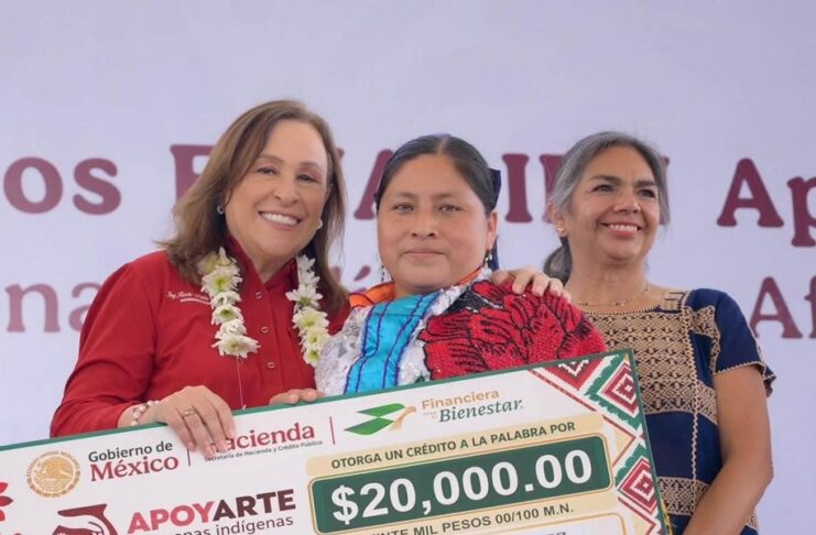 ApoyArte fortalece la autonomía económica de mujeres indígenas y afromexicanas en Veracruz: gobernadora Rocío Nahle