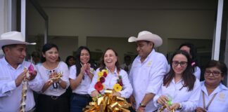 Gobernadora respalda reinauguración del DIF en Sayula