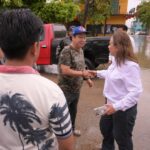 Video: Gobernadora exhorta a a gente de Nanchital en zona de riesgo acudan a refugios