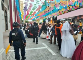 Despliega SSP 136 elementos para reforzar la seguridad durante el Xantolo 2026