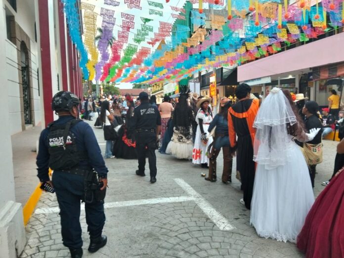 SSP Veracruz en Xantolo