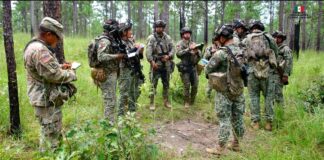 Despliegan 500 efectivos del Ejército y Guardia Nacional con el apoyo de dos helicópteros de la Fuerza Aérea en la frontera de Tamaulipas