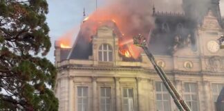 Incendian el ayuntamiento de Limoges en una jornada de violencia callejera en Francia