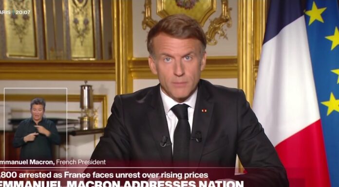Presidente Macron advierte que pagarán responsables de destrucción y saqueos que sacudió Francia