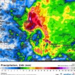 Lluvias extremas azotan el sur de Veracruz; prevén se extienda temporal hasta el jueves