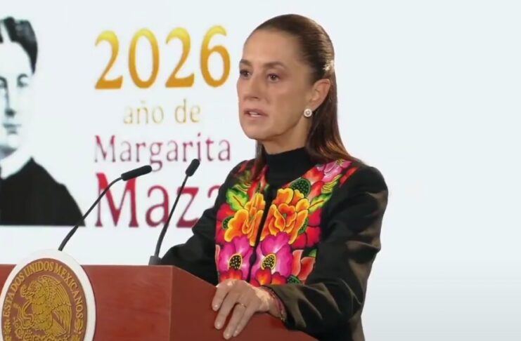 Presidenta Sheinbaum condena linchamiento misógino contra Guadalupe Taddei: “Investigar posibles irregularidades no justifica la burla machista”