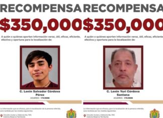 Fiscalía de Veracruz ofrece 700 mil pesos por los dos hombres buscados por el feminicidio de la doctora Cristina Ramos