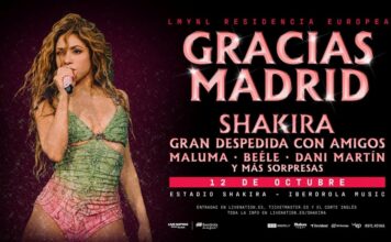 Shakira celebrará el gran final de su histórica residencia en Madrid rodeada de amigos