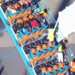 Muere un hombre al caer de la montaña rusa en Six Flags.