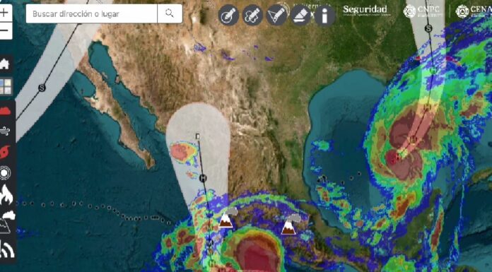 Tormenta Simón se intensifica y amenaza a Jalisco, Nayarit y Colima este fin de semana