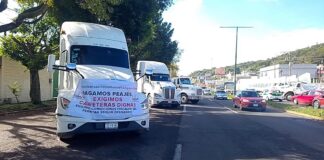 Ante movilizaciones de transportistas Gobierno de Veracruz mantiene diálogo con organizaciones: SEGOB VER