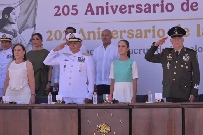 Veracruz 205 aniversario de la armada de México