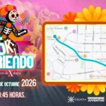 Este viernes, cierre temporal de vialidades en el centro de Xalapa por carrera nocturna