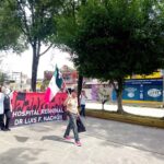 Personal del Hospital Nachón se sumó a la marcha por desabasto de medicamentos e insumos