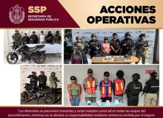 Resultados 7 y 8 de octubre: 30 personas detenidas y el aseguramiento de 170 dosis de presuntas sustancias ilícitas
